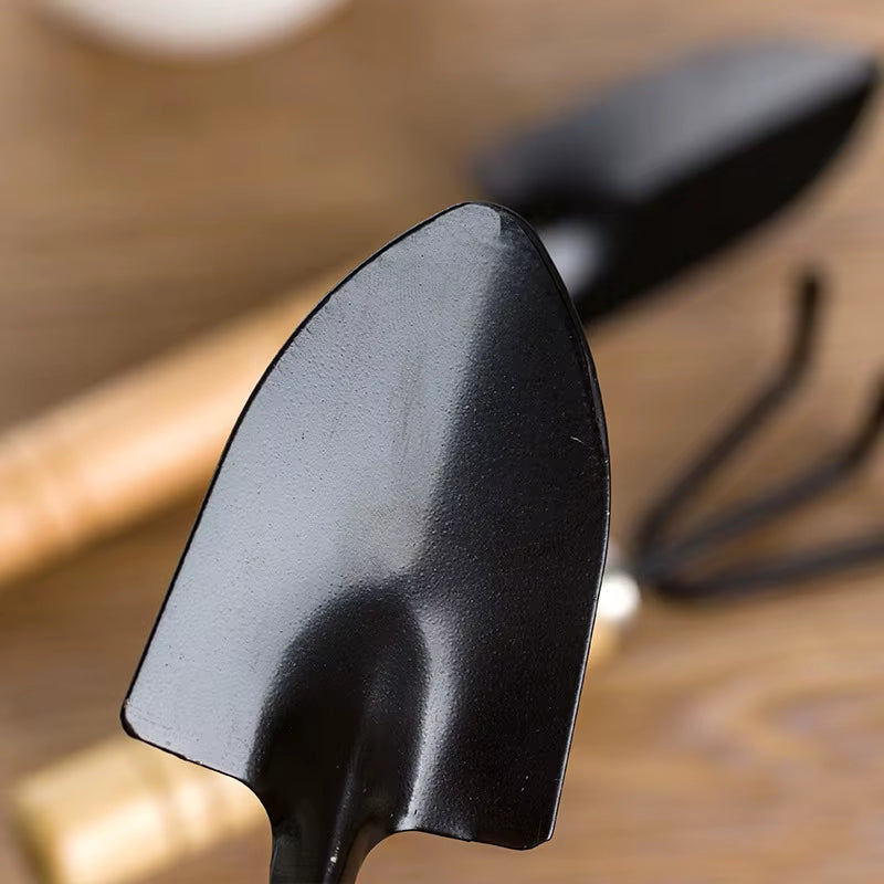 Pá Manual Para Jardinagem, Trowel Garden Tool, Ferramentas De Plantio, Pequeno Ancinho De Jardim, Conjunto Ergonômico De Ferramentas Manuais, 3Pcs