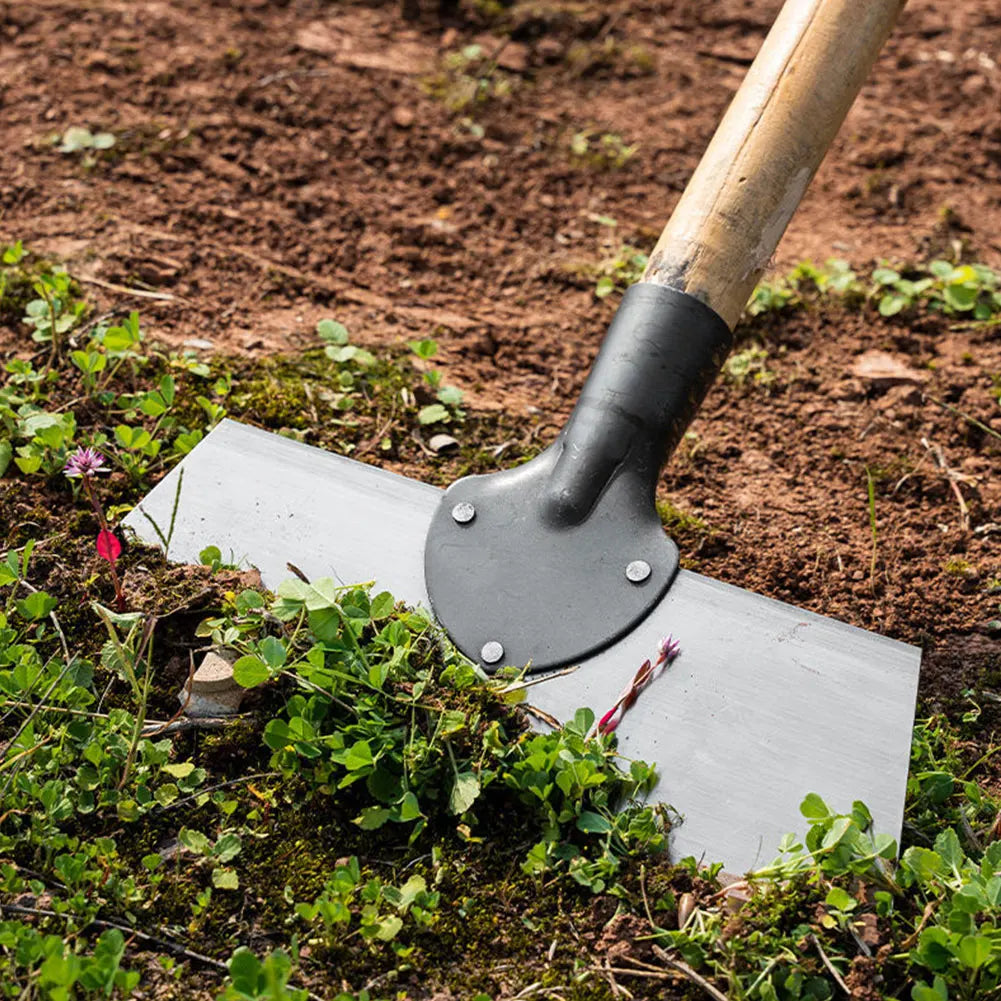 Pá De Aço Inoxidável Para Limpeza De Ervas Daninhas, Pá Multifuncional Para Jardim Ao Ar Livre, Erva Daninha E Plantio, 30Cm