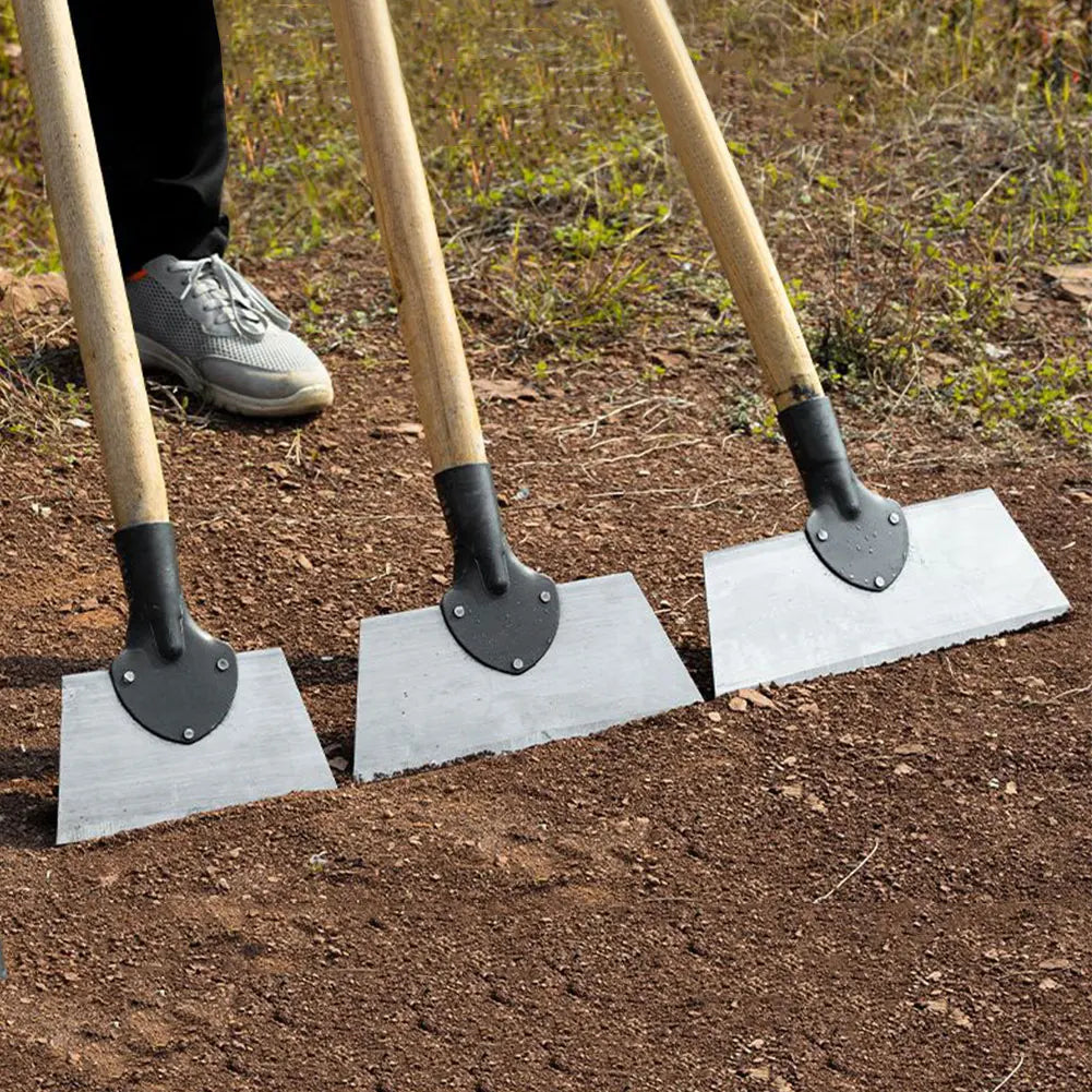 Pá De Aço Inoxidável Para Limpeza De Ervas Daninhas, Pá Multifuncional Para Jardim Ao Ar Livre, Erva Daninha E Plantio, 30Cm